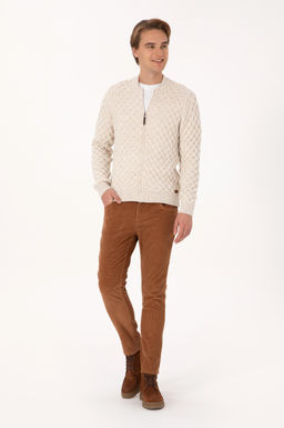 Erkek Krem Triko H_rka - U.s. polo assn фото 4