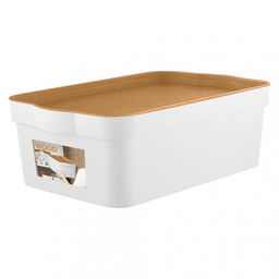 Ящик для хранения 6 л 32х21,1х11 см Keeplex Wood арт. KL350211624