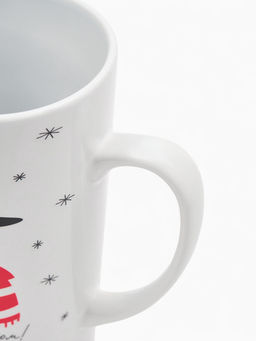 Кружка чайная новогодняя «С новым годом! Снеговик», 450 мл