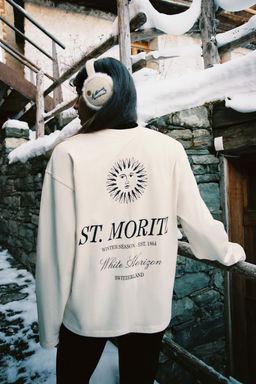 ST. MORITZ® LONG SLEEVE T-SHIRT - Zara фото 9
