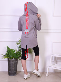 Толстовка-парка "Алтай" серый