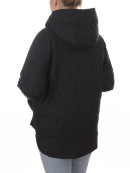 9661 BLACK Куртка демисезонная женская (100 гр. холлофайбер) - Fashion фото 6