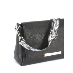 Плечевой ремень (стропа) ADEL-239/регулируемый, макс длина 150см, галочка серый/черн mpll-fbo 250563 - Adelia фото 5