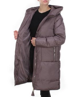 2119 DARK GREY Пальто зимнее женское MELISACITI (200 гр. холлофайбер) - Fashion фото 9
