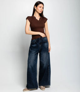 Футболка #КТ6858 (2), шоколадный