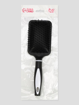 Расчёска массажная, широкая, 8×25(±1) см, чёрная