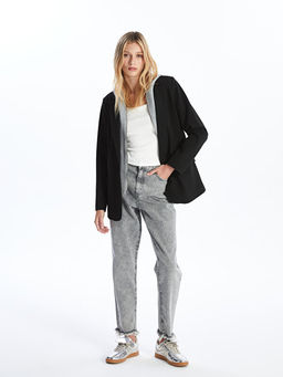 Mom Fit Kad?n Jean Pantolon