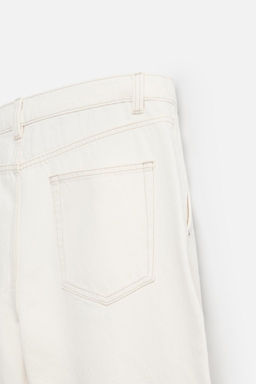 STRAIGHT-LEG CHINO JEANS - Zara фото 9