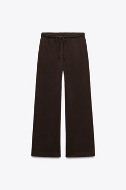 SOFT STRAIGHT-LEG TROUSERS