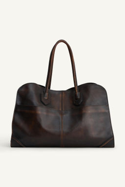 LIMITED EDITION LEATHER SHOULDER BAG - Zara фото 6