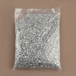 Цена за 1000 шт. Застёжка для цепочки с шариками, d = 3,2 мм, цвет серебряный - Simaland фото 3