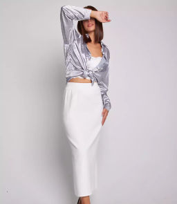 Юбка #КТ820 (2), белый