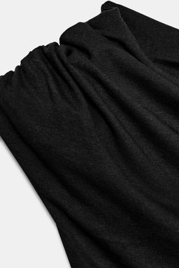TOP ASIM?TRICO DRAPEADO / Negro - Zara фото 6