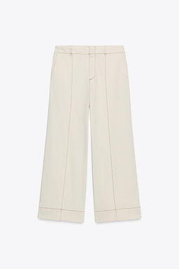 TOPSTITCHED CULOTTES - Zara фото 3