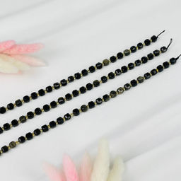 Бусины для украшений из золотистого Обсидиана 37 см