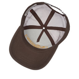 Бейсболка STETSON арт. 7751103K TRUCKER CAP AMERICAN HERITAGE (коричневый / белый)  фото 3