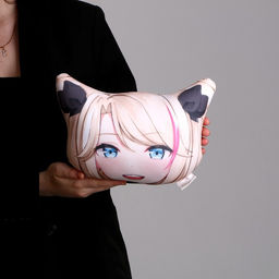 Подушка декоративная антистресс «Аниме Блонд»