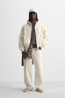 WASHED HOODED JACKET - Zara фото 9