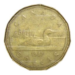 1 доллар 1987 года Канада