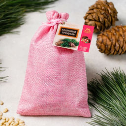 Кедровый трюфель в натуральном шоколаде с земляникой 150г