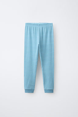 6-14 A?OS/ PIJAMA ESTAMPADO RAYAS / Azul - Zara фото 3