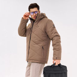 RODOS Куртка зимняя мужская мембрана М-318 Какао