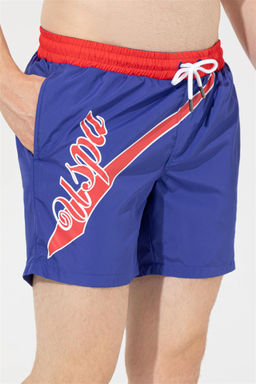 Мужские плавки U.S. Polo Assn синие  фото 3