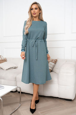 Платье Open Style 6353 зеленый