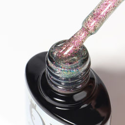 Гель лак для ногтей, Chameleon, 3-х фазный, 8мл, LED/UV, цвет малиновый/зелёный (08) - Queen fair фото 2