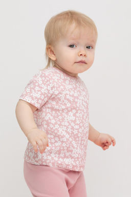 К 301156/бледно-лиловый,цветочки фуфайка яс