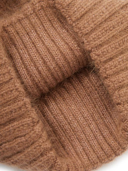 Шапка жен. анг+нейл LB-J44016 cacao