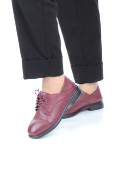 03-DС051-2 VINOUS Полуботинки женские (натуральная кожа) - Фабричный китай фото 2