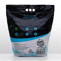 Наполнитель минеральный впитывающий Пижон Premium, для короткошерстных кошек, 10 л  фото 2