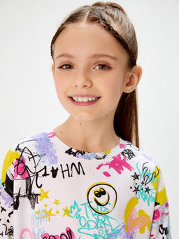 ACOOLA / Джемпер детский для девочек Mirella набивка фото 4