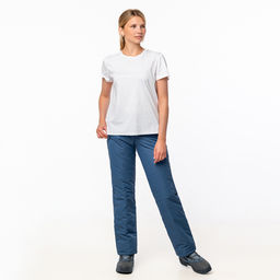 RODOS Брюки женские зима М-132ВБ Серо-голубой