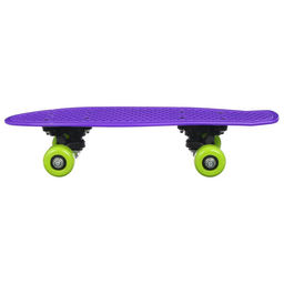 Пенниборд ONLITOP, 42х12 см, колёса PVC 50 мм, пластиковая рама, цвет фиолетовый  фото 3