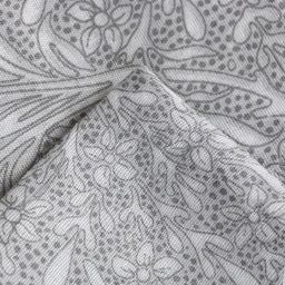 Постельное бельё 1,5 сп Экономь и Я "Морозный узор" 143х215 см, 145х214 см, 50х70 см-1 шт, 60 г/м2, микрофибра