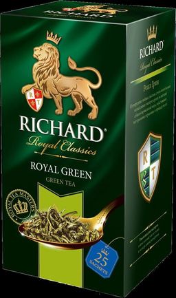 Richard. Royal Green карт.упаковка, 25 пак.