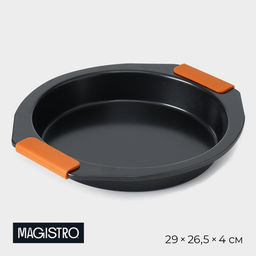 Форма для выпечки Magistro French Bakery. Круг, 29?26,5?4 см, антипригарное покрытие