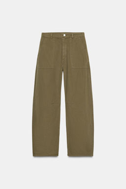 BALLOON CARGO TROUSERS - Zara фото 6