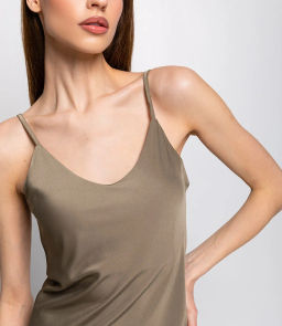 Платье #БШ1989, хаки