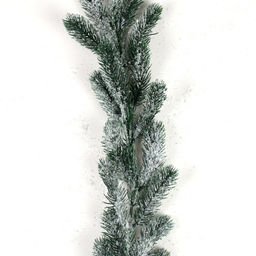 Гирлянда из елочных веток искусственная 180 см / SDTT8006 /уп 100/снег - Галеонтрейд фото 3
