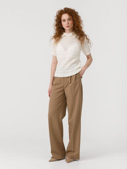 Блузка вязаная