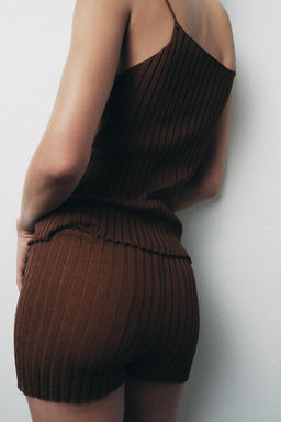 PLEATED FINE KNIT TOP - Zara фото 11