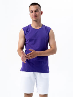 Майка хлопок 100%,сиреневая - Binita фото 2