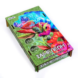 Фигурный пазл «Хамелеон»