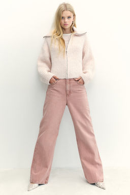 Cardigan en punto de canale con cremallera - H&m фото 2
