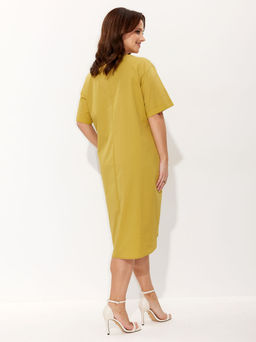 Платье Liona Style 969 олива фото 2