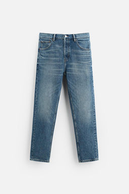 SLIM CROPPED-FIT JEANS - Zara фото 34
