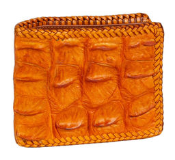 Портмоне из кожи крокодила